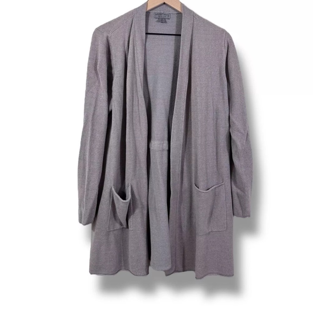 Barefoot Dreams 1X CozyChic Ultra Lite Long Back Tie Cardigan QVXCU112